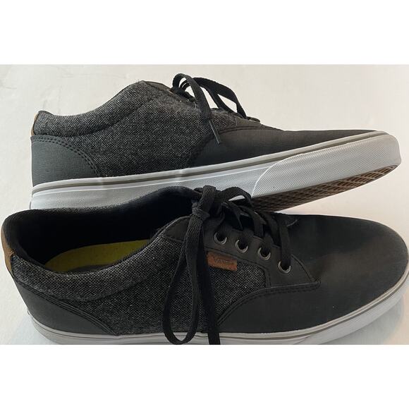 Vans Shoes Mens 11.5 Sneaker EUC Ortholite Winston DX Skate Leather - Picture 5 of 14